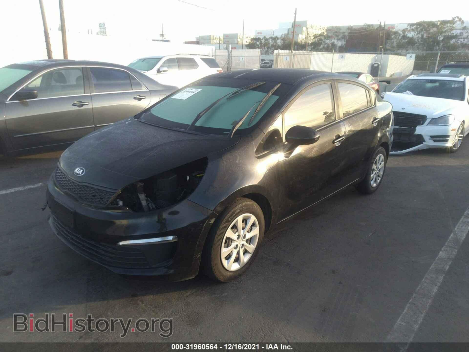 2017 KIA RIO - VIN: KNADM4A39H6112243 - Фото 2