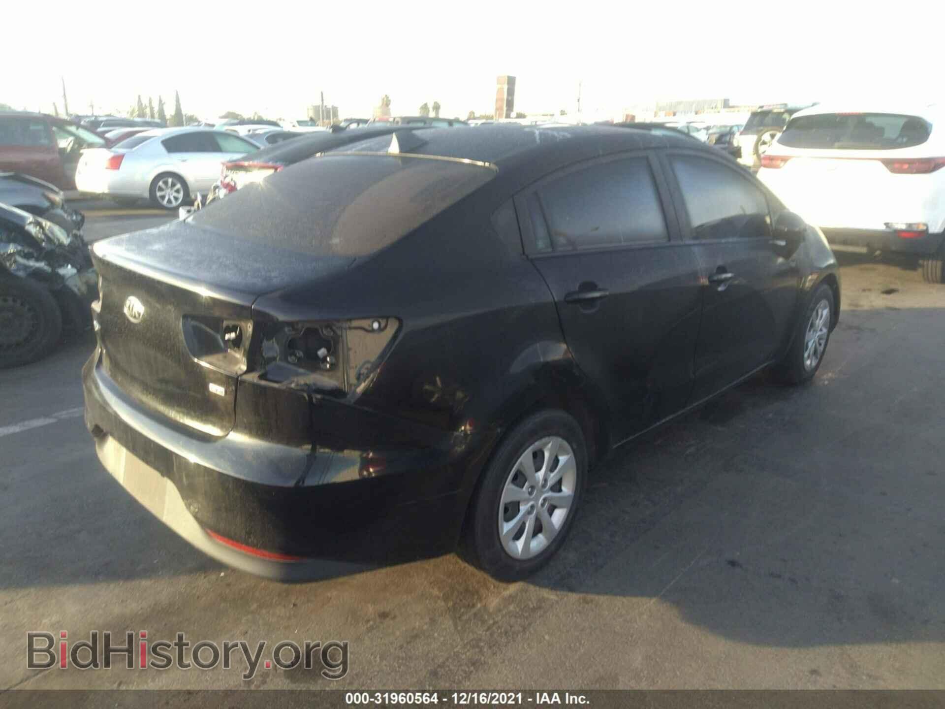 2017 KIA RIO - VIN: KNADM4A39H6112243 - Фото 4