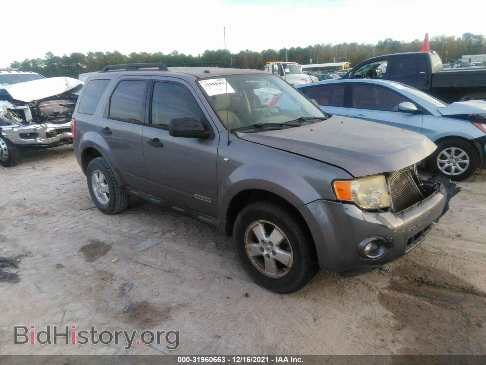 Фотография 1FMCU03128KC07202 - FORD ESCAPE 2008