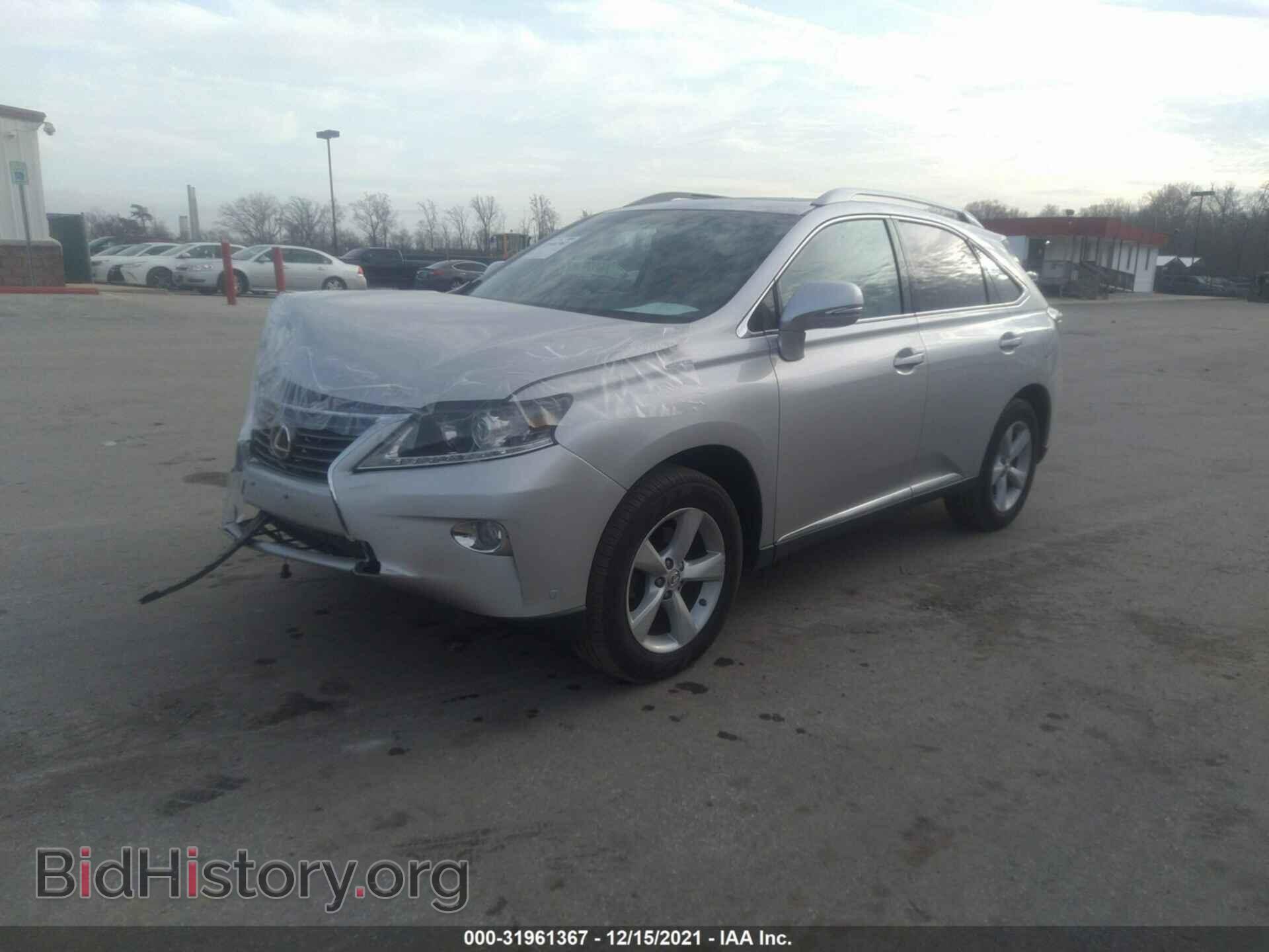 2014 LEXUS RX 350 - VIN: 2T2BK1BA0EC227616 - Фото 2