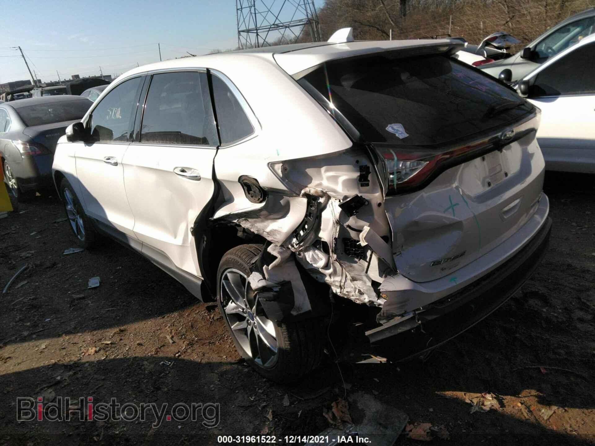 2016 FORD EDGE - VIN: 2FMPK3K96GBC65743 - Фото 3