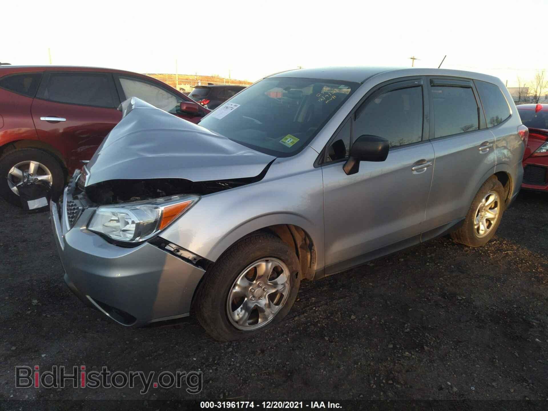 2015 SUBARU FORESTER - VIN: JF2SJAAC8FG815875 - Фото 2