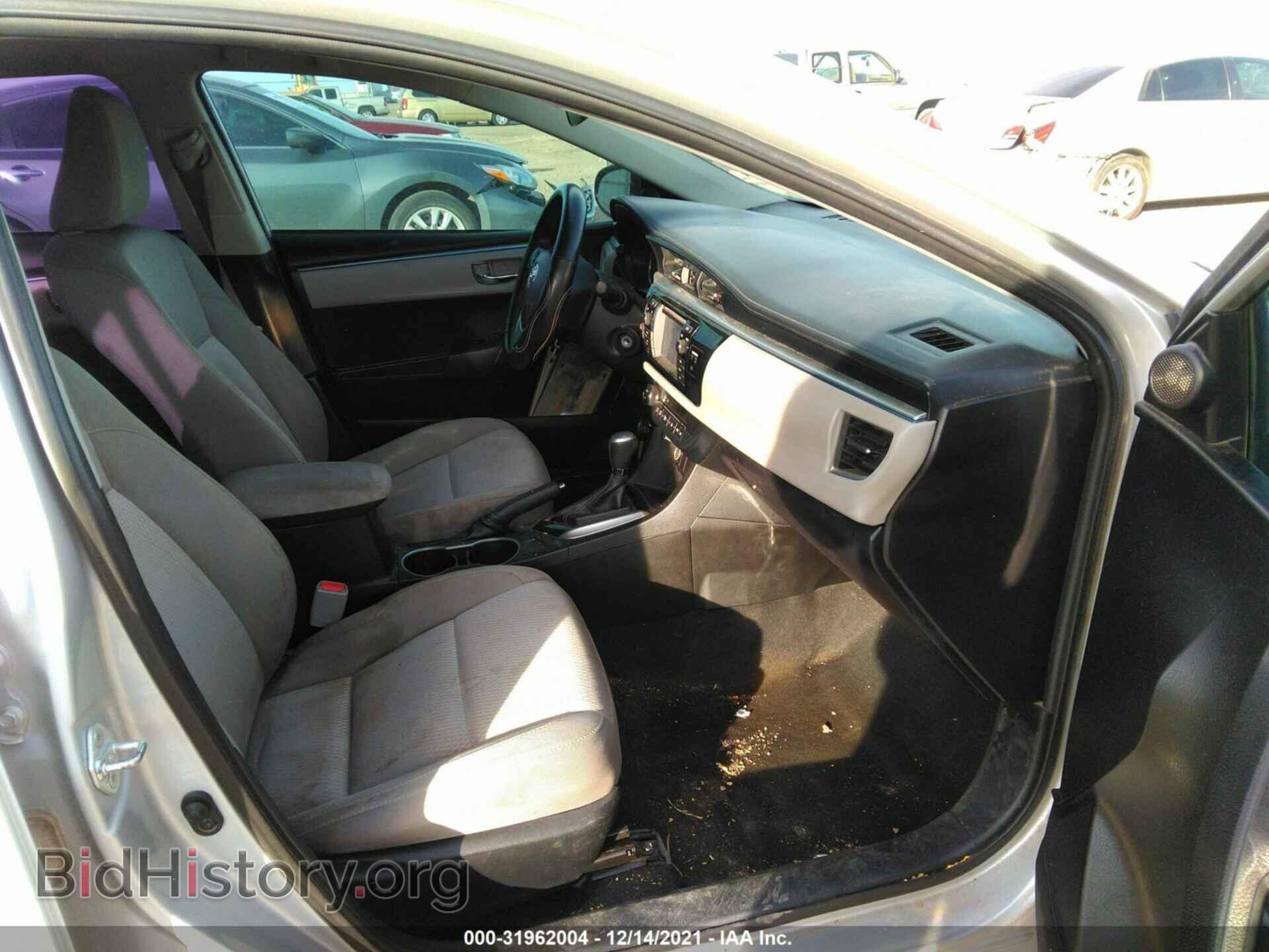 2014 TOYOTA COROLLA - VIN: 5YFBURHEXEP079689 - Фото 5