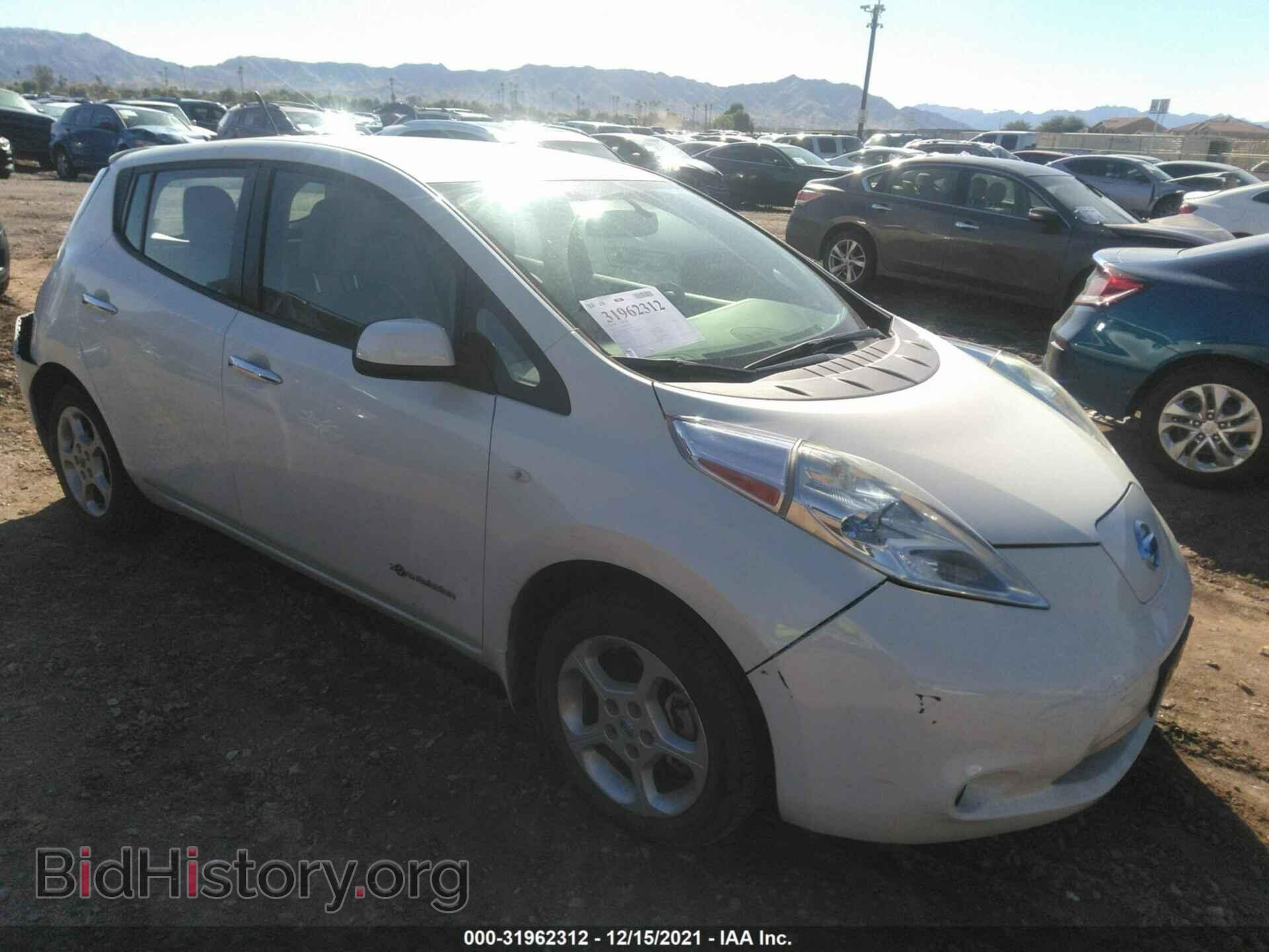Фотография JN1AZ0CP1CT026308 - NISSAN LEAF 2012