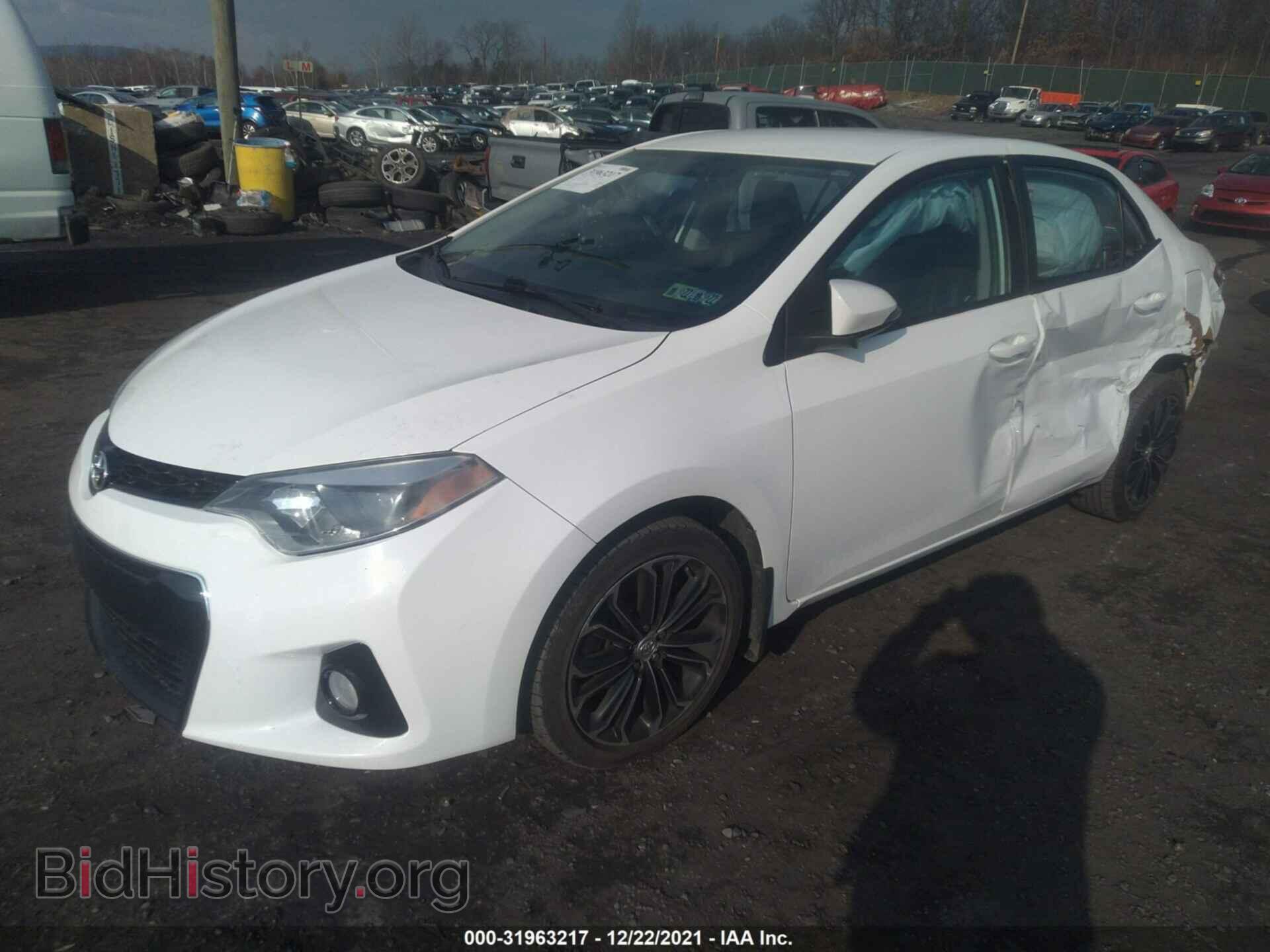 2014 TOYOTA COROLLA - VIN: 2T1BURHE4EC003224 - Photo 2