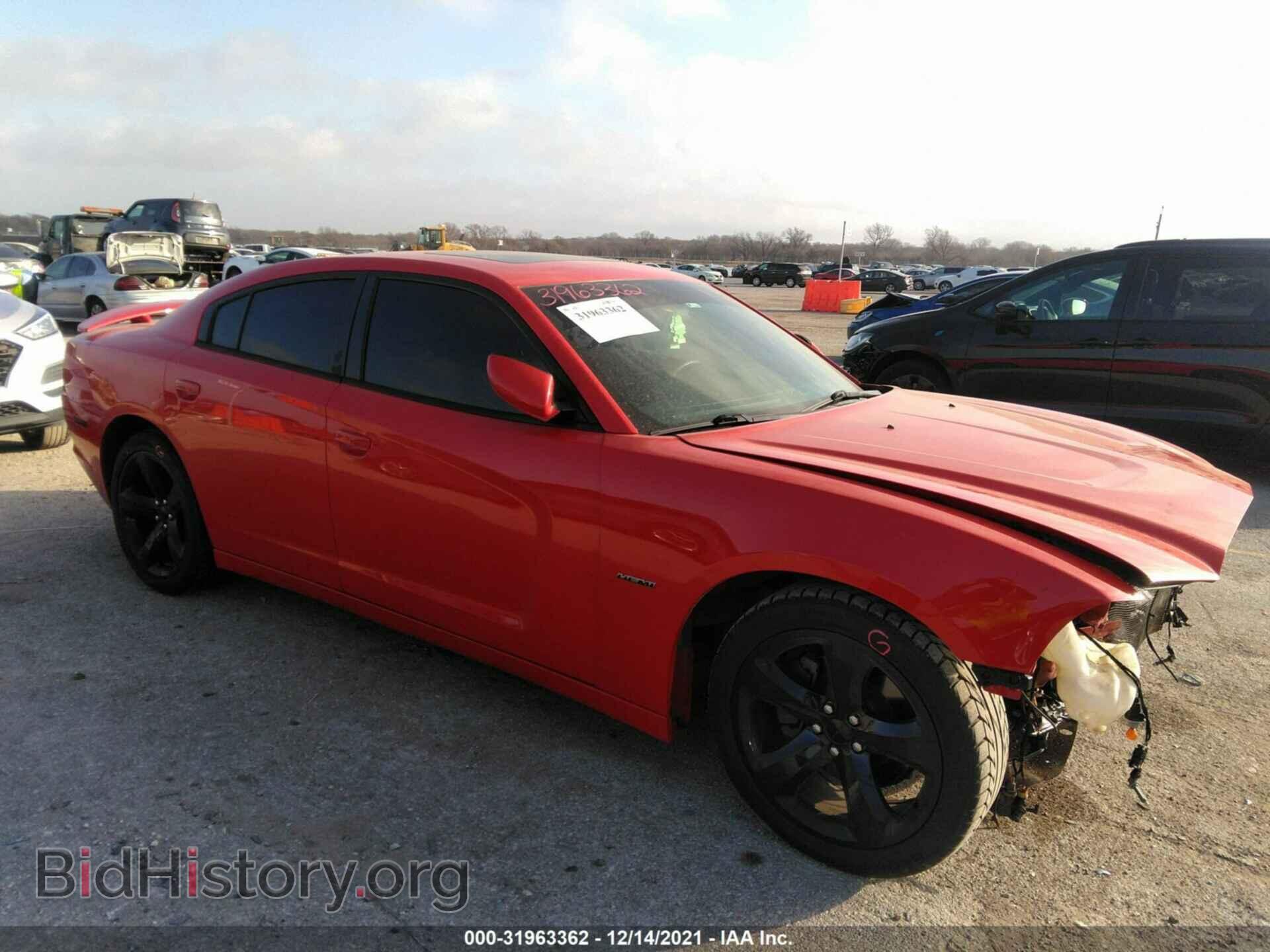 Photo 2C3CDXCT4DH725381 - DODGE CHARGER 2013
