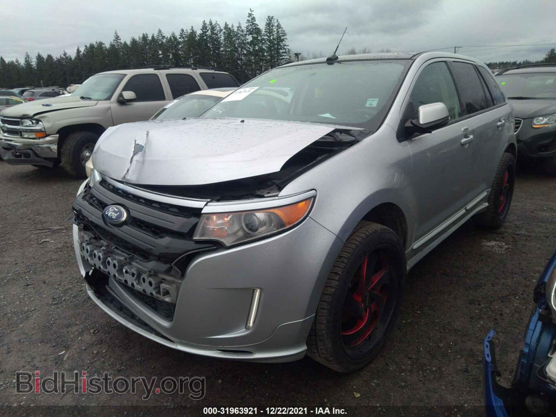2014 FORD EDGE - VIN: 2FMDK4AKXEBA50571 - Photo 2