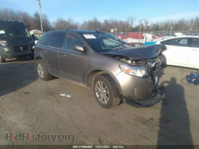 2014 Ford EDGE LIMITED, gray — VIN 2FMDK4KC2EBA91168, IAAI