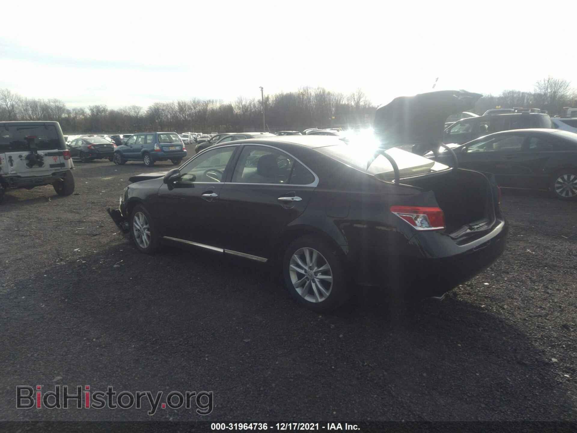 2012 LEXUS ES 350 - VIN: JTHBK1EG5C2498623 - Фото 3