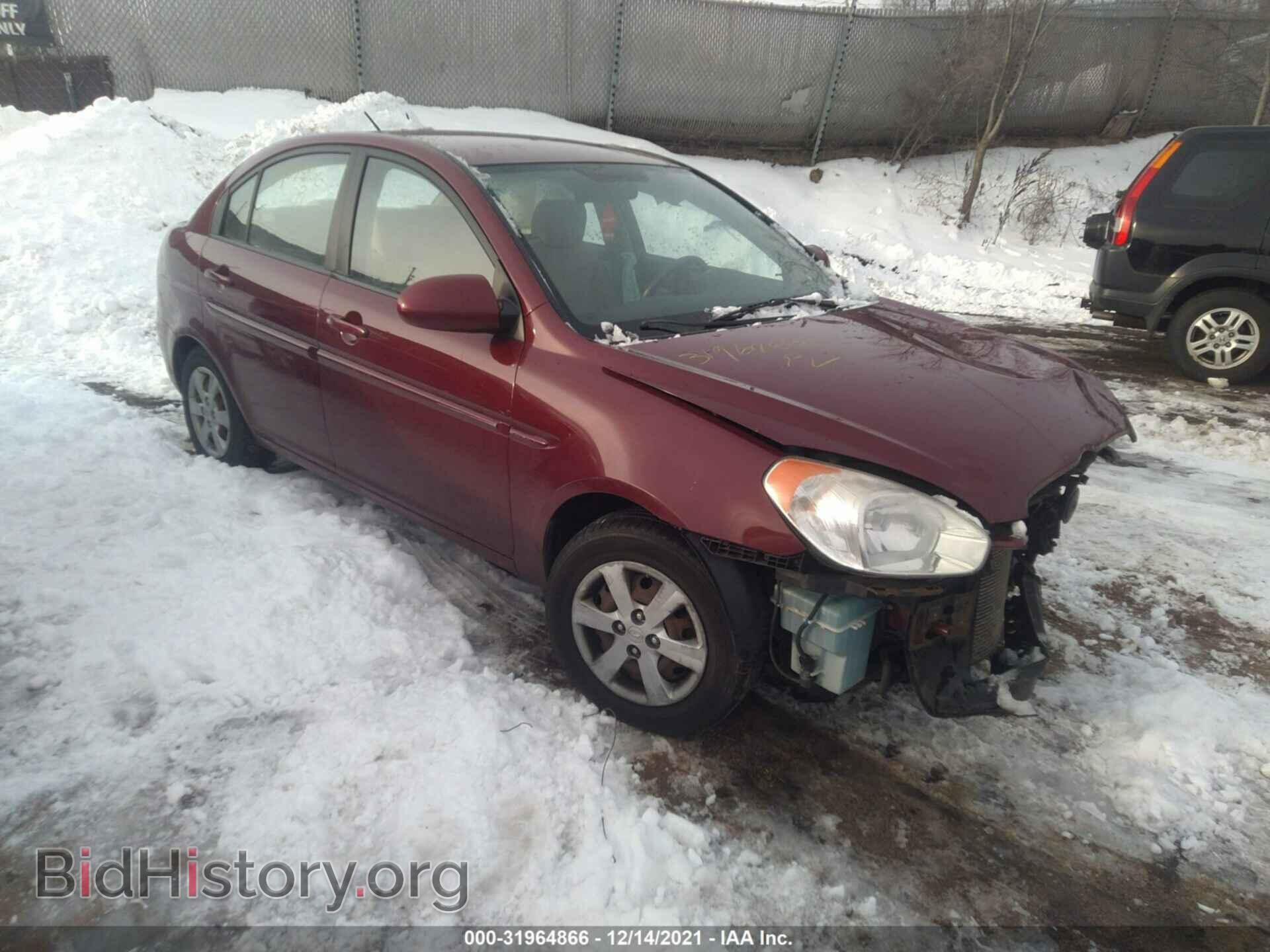 Photo KMHCN46C19U383956 - HYUNDAI ACCENT 2009