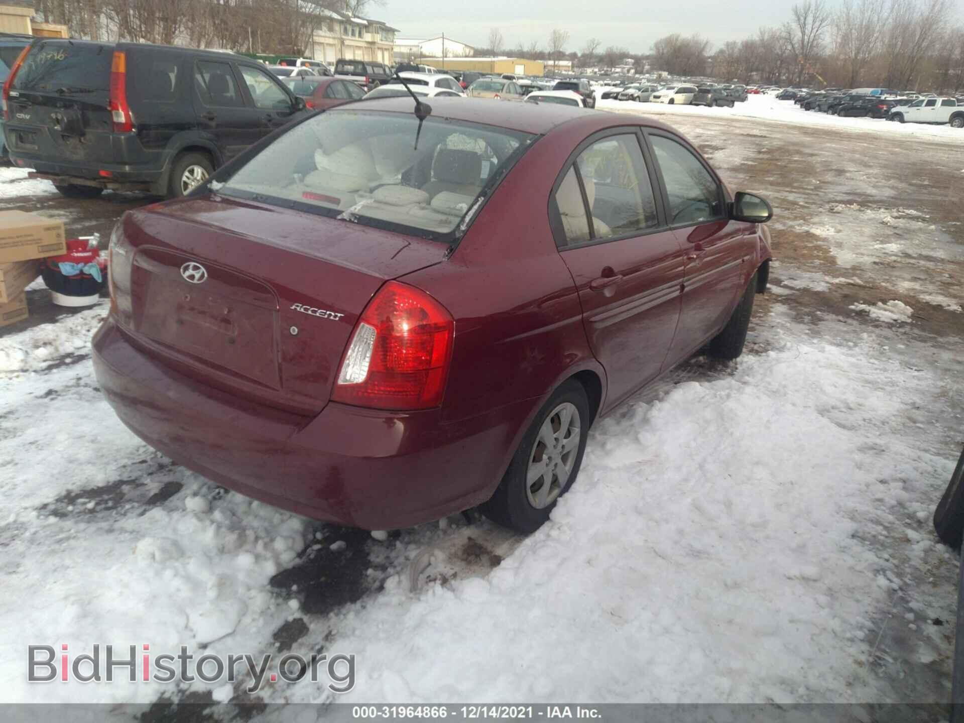 2009 HYUNDAI ACCENT - VIN: KMHCN46C19U383956 - Фото 4