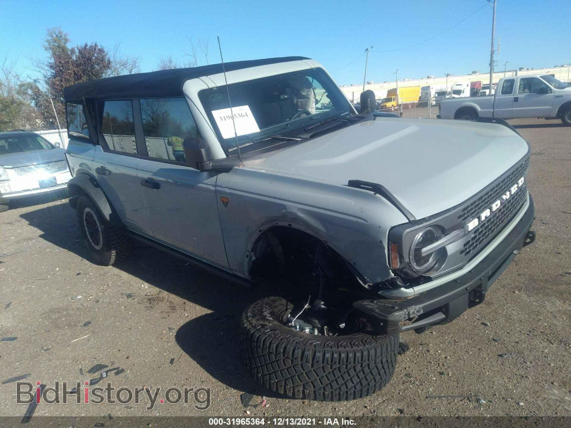 Фотография 1FMEE5DP8MLA92860 - FORD BRONCO 2021