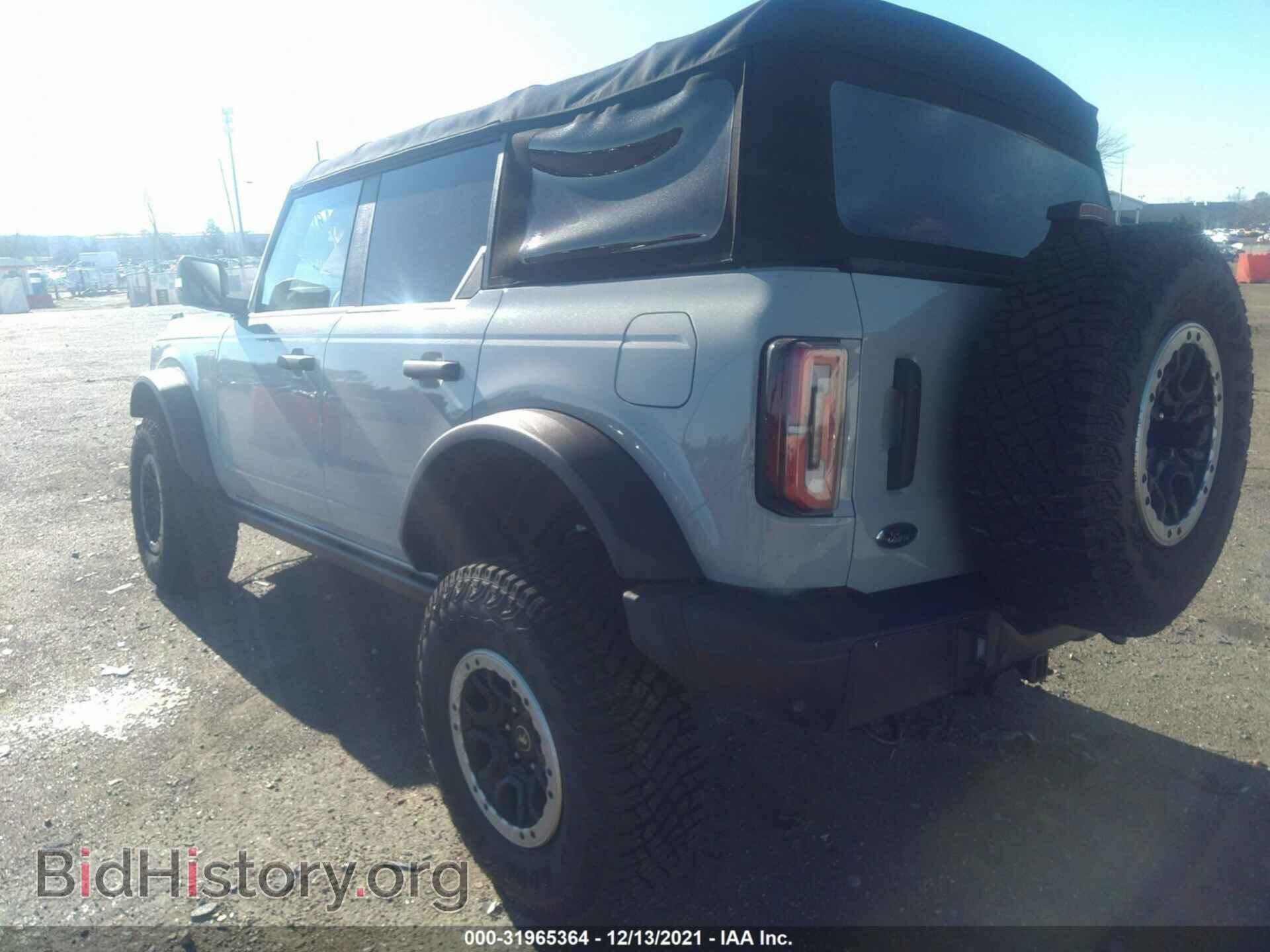 2021 FORD BRONCO - VIN: 1FMEE5DP8MLA92860 - Фото 3