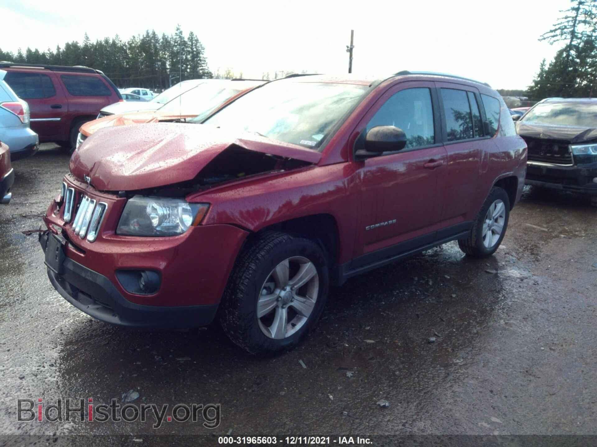 2014 JEEP COMPASS - VIN: 1C4NJCBB2ED814461 - Photo 2