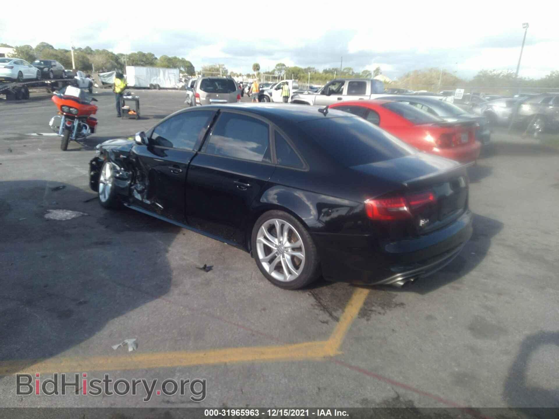 2013 AUDI S4 - VIN: WAUBGAFLXDA227737 - Фото 3