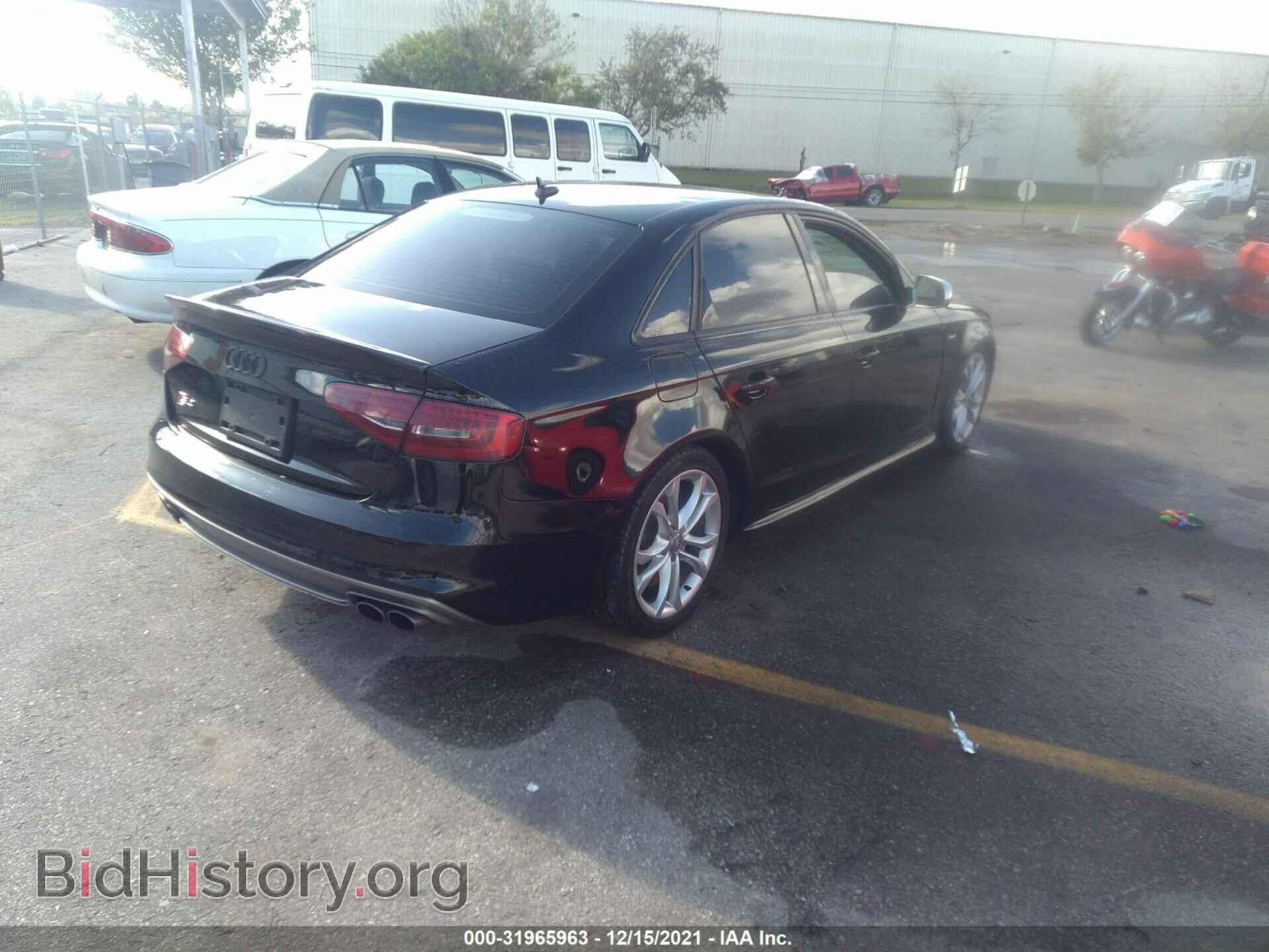 2013 AUDI S4 - VIN: WAUBGAFLXDA227737 - Фото 4