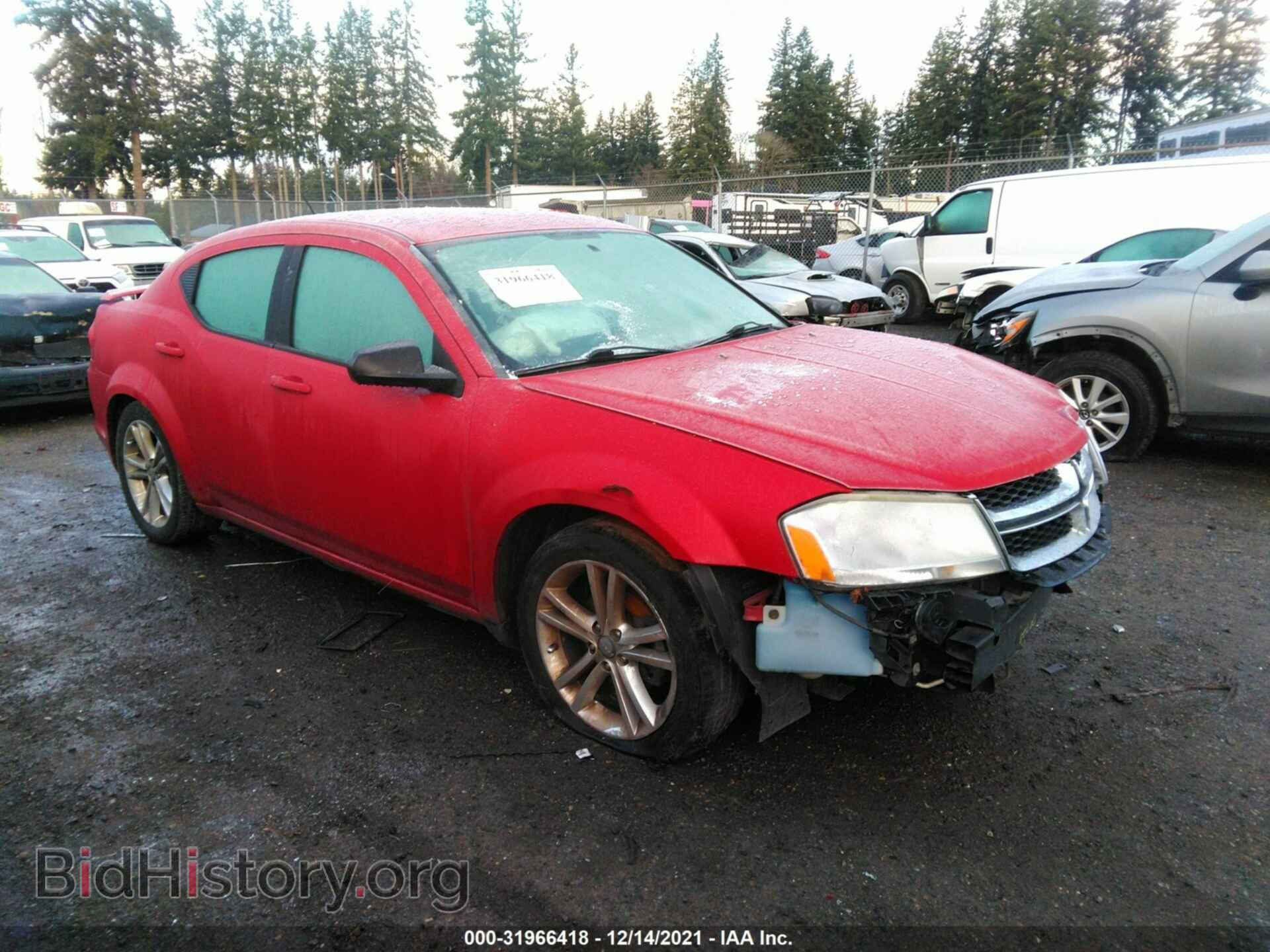 Photo 1C3CDZAG2CN314696 - DODGE AVENGER 2012