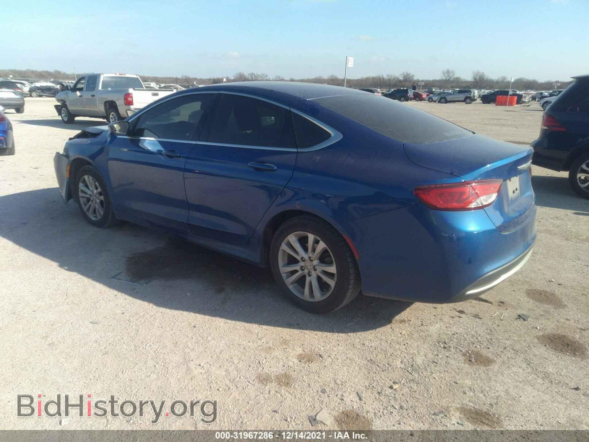 2016 CHRYSLER 200 - VIN: 1C3CCCAB5GN108959 - Photo 3