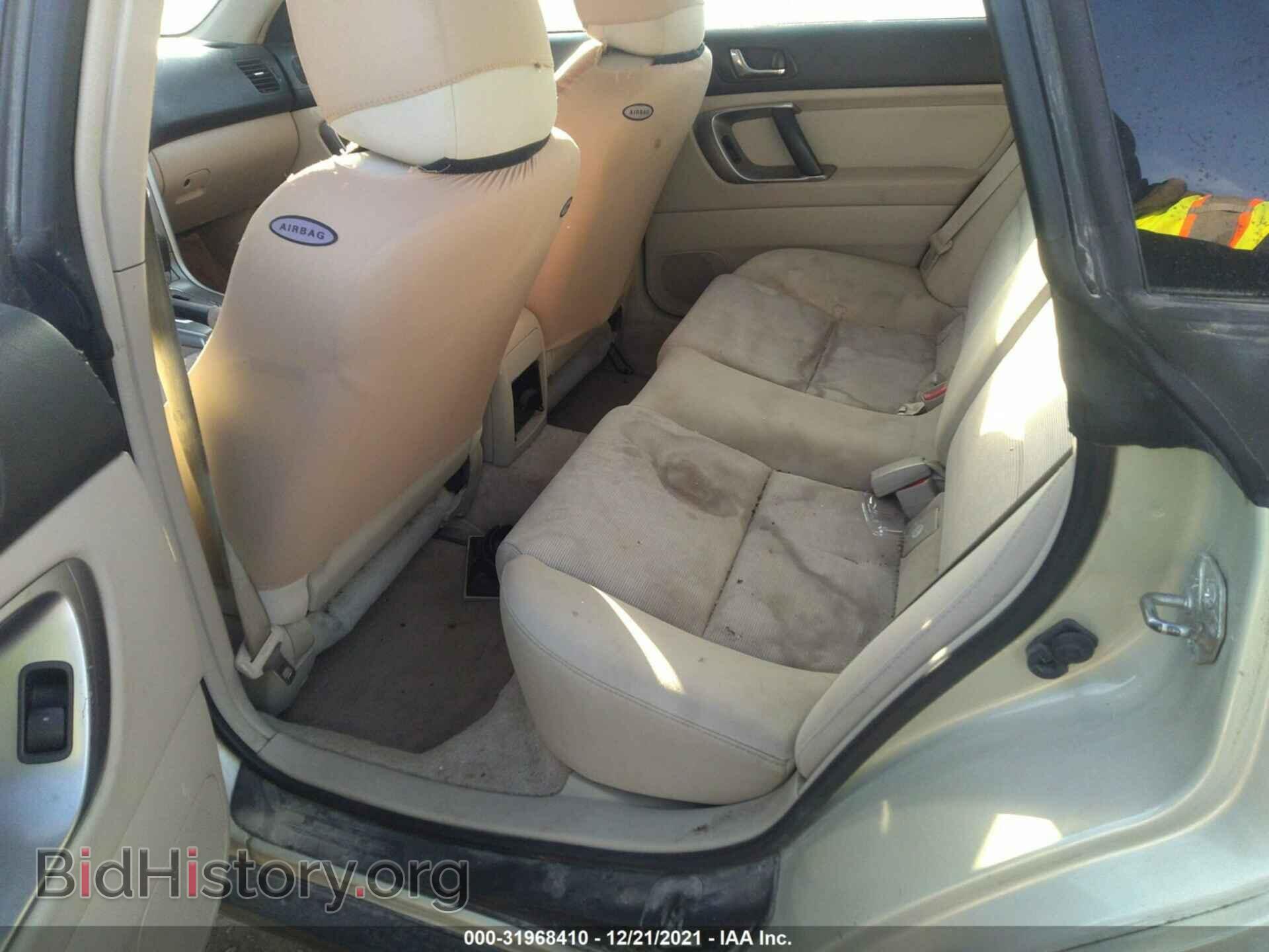2007 SUBARU LEGACY WAGON - VIN: 4S4BP61CX77340964 - Фото 8