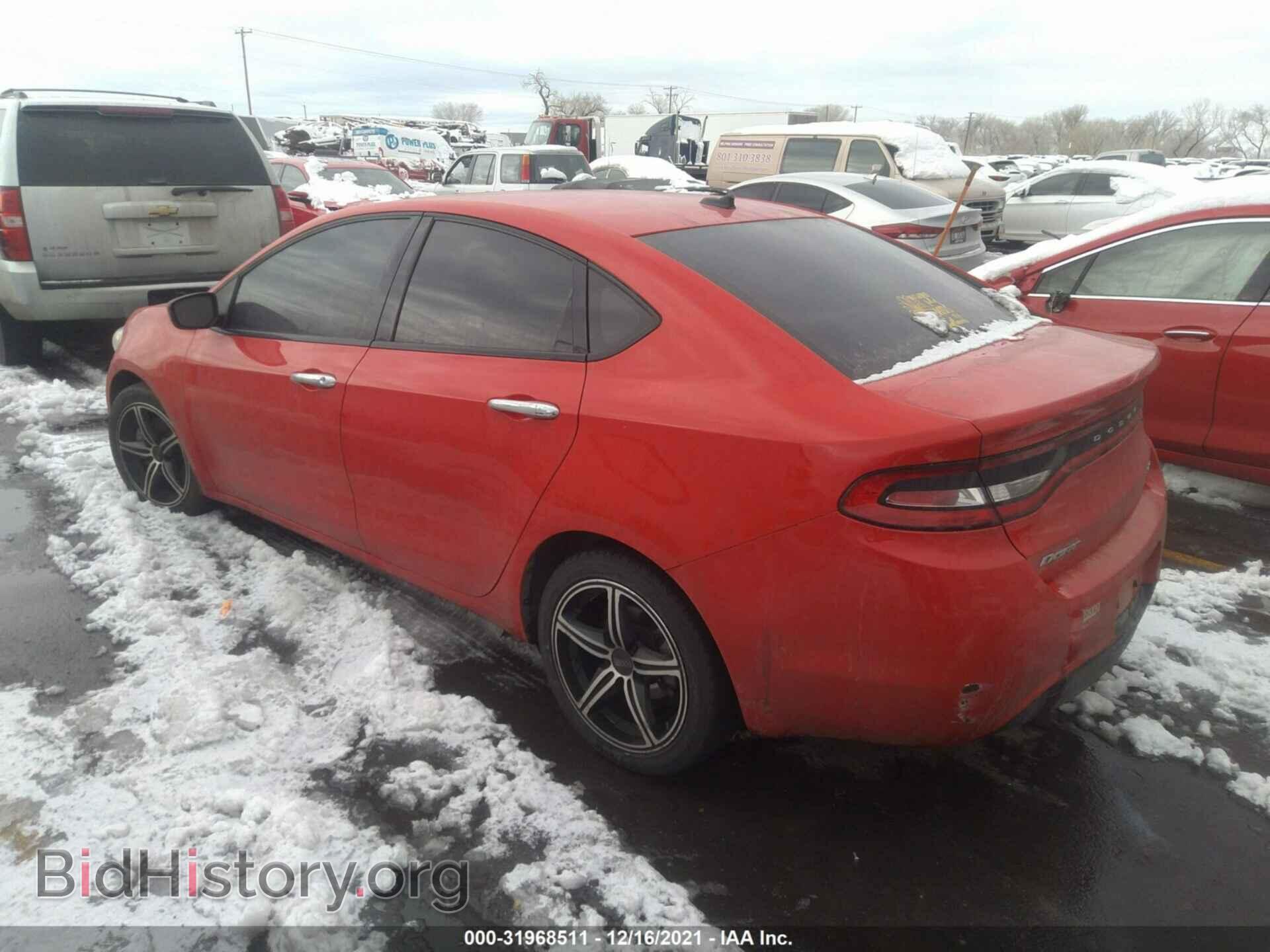 2016 DODGE DART - VIN: 1C3CDFFA3GD817927 - Фото 3