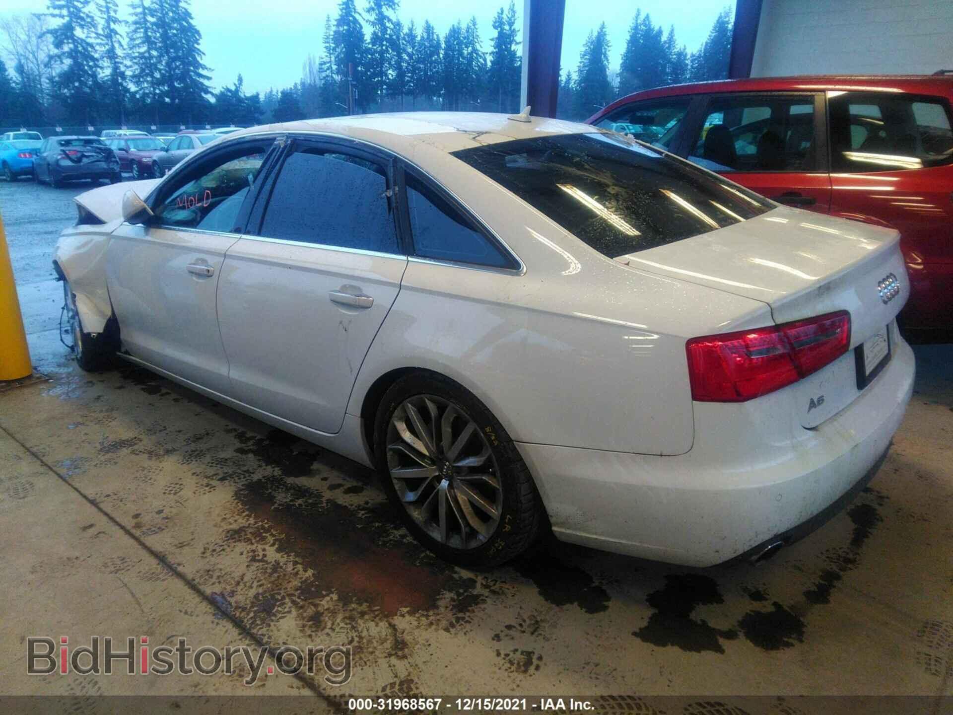 2013 AUDI A6 - VIN: WAUGFAFC1DN052179 - Фото 3