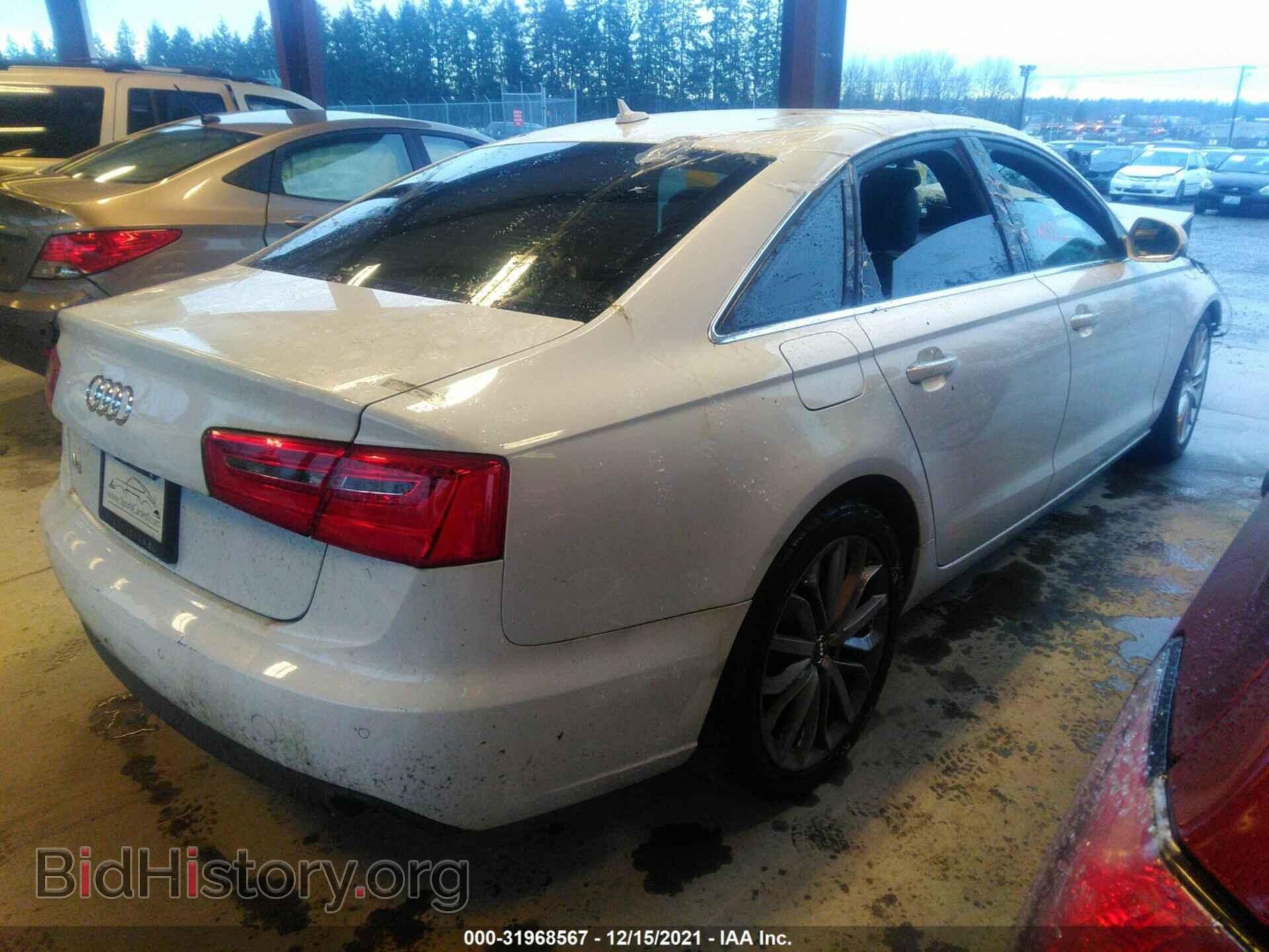2013 AUDI A6 - VIN: WAUGFAFC1DN052179 - Фото 4