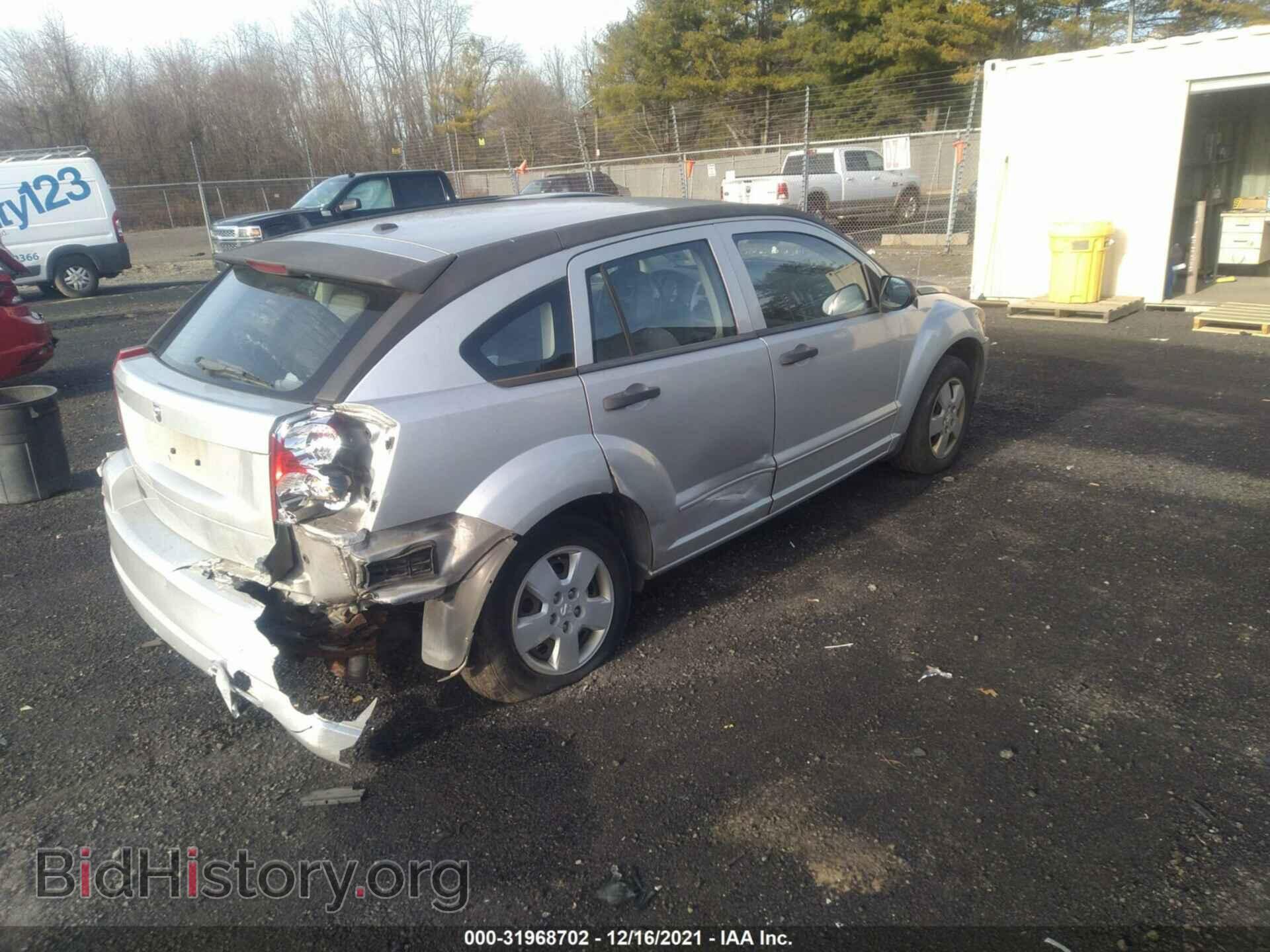 2007 DODGE CALIBER - VIN: 1B3HB28B37D280029 - Фото 4