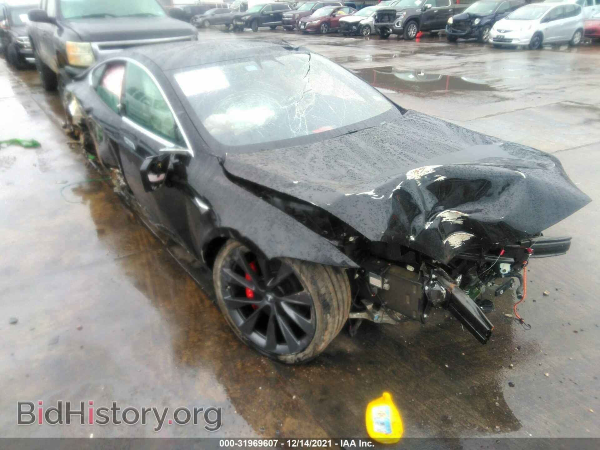 Photo 5YJSA1E41MF426925 - TESLA MODEL S 2021