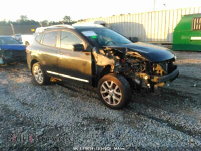 2011 Nissan ROGUE SV, черный — VIN JN8AS5MT7BW565902, IAAI