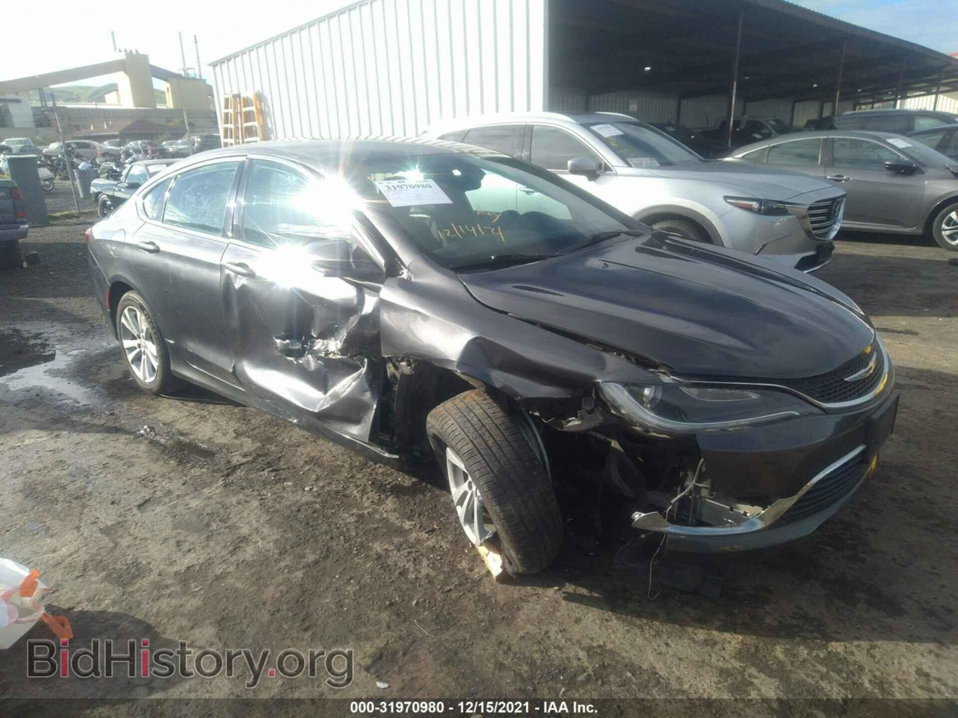 Photo 1C3CCCAB0FN627318 - CHRYSLER 200 2015