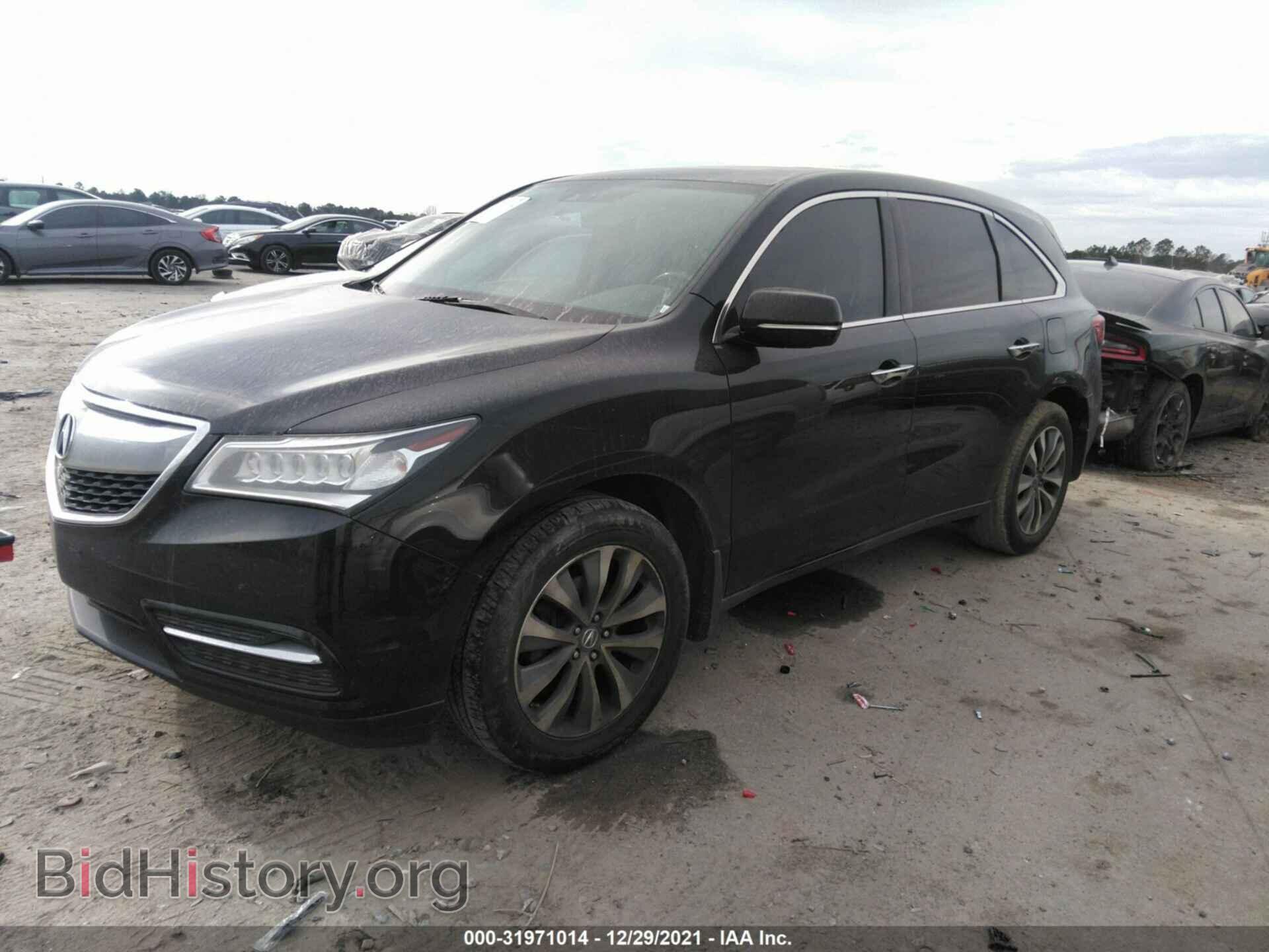 2014 ACURA MDX - VIN: 5FRYD3H40EB005397 - Photo 2
