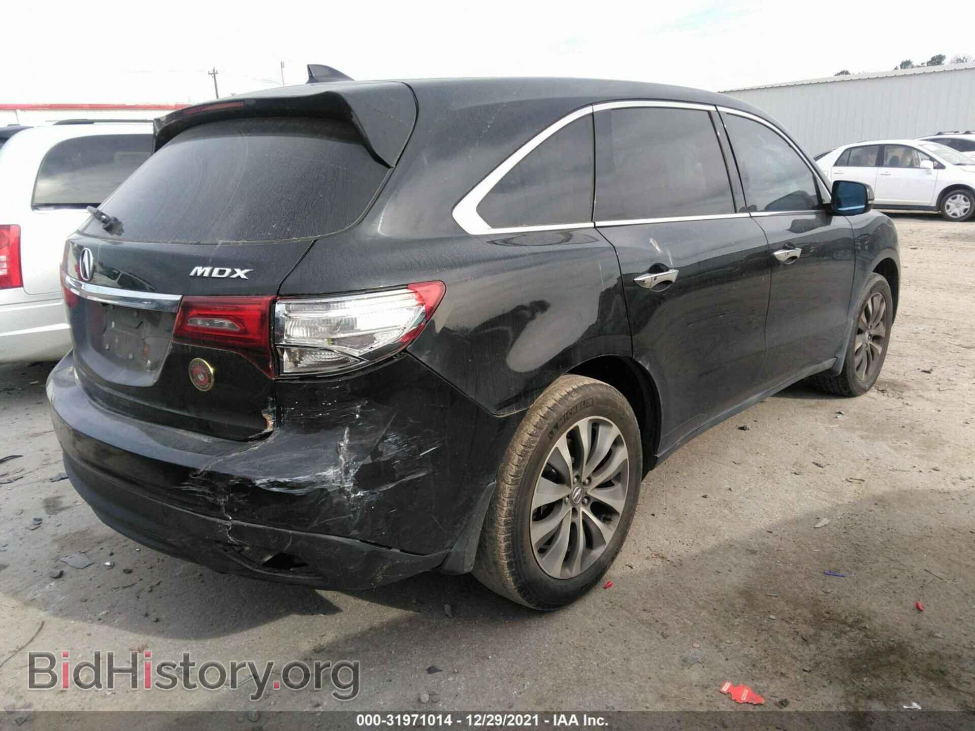 2014 ACURA MDX - VIN: 5FRYD3H40EB005397 - Photo 4