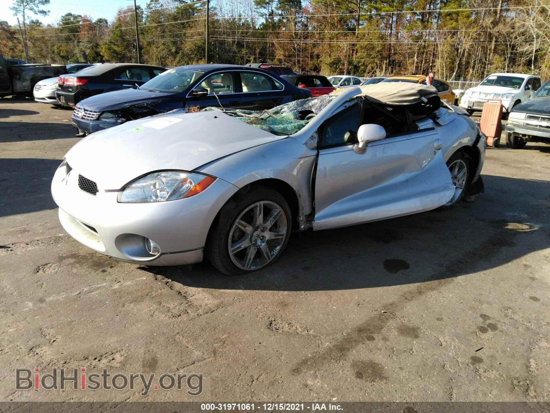 2007 MITSUBISHI ECLIPSE - VIN: 4A3AL35T47E016082 - Фото 2
