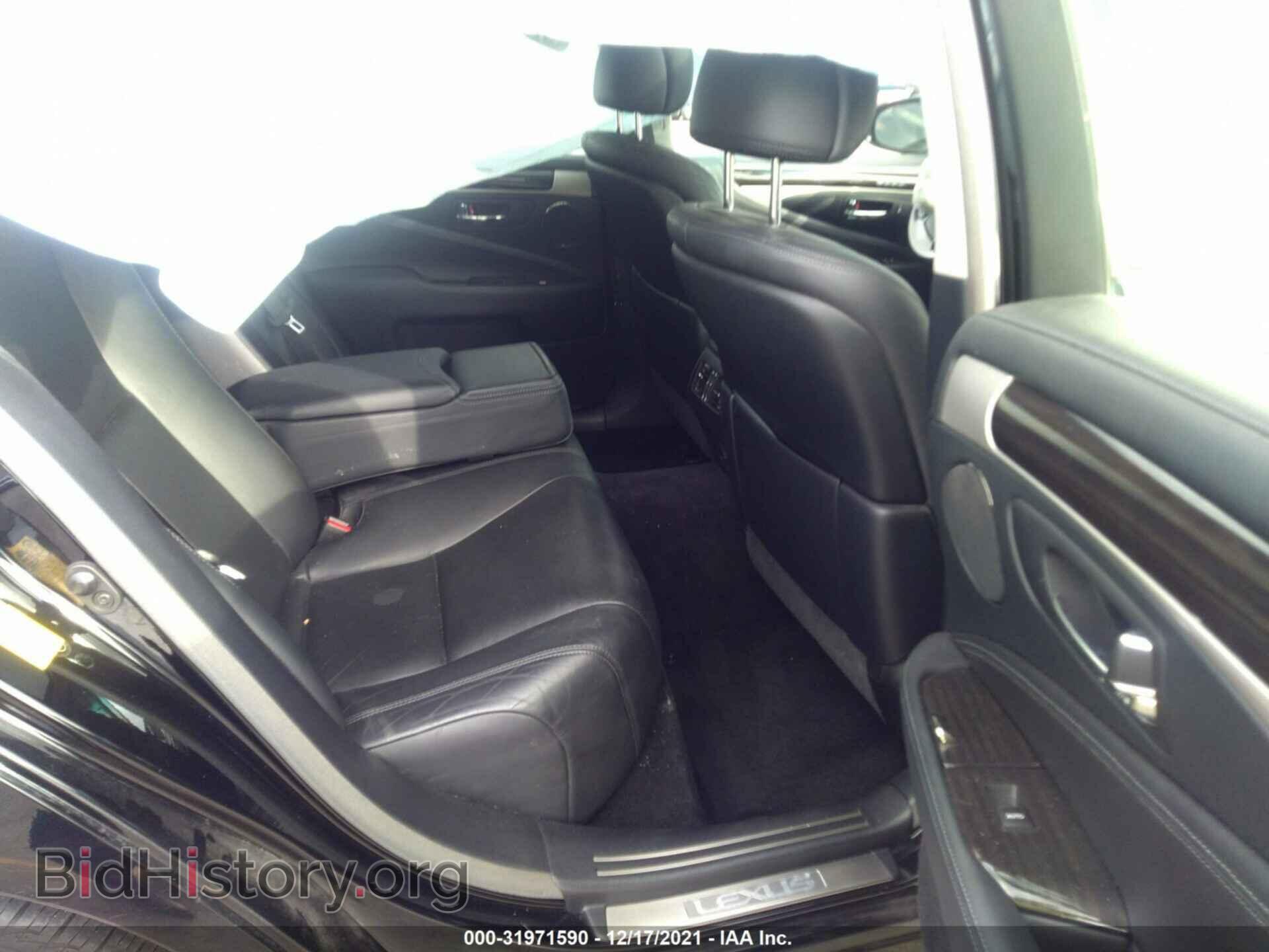 2014 LEXUS LS 460 - VIN: JTHBL5EF0E5130833 - Фото 8