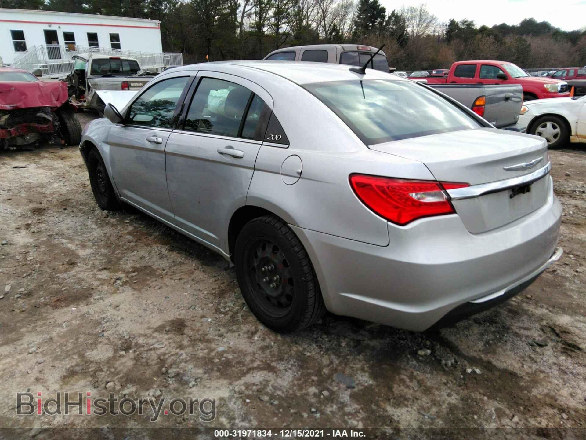 2012 CHRYSLER 200 - VIN: 1C3CCBABXCN319675 - Фото 3