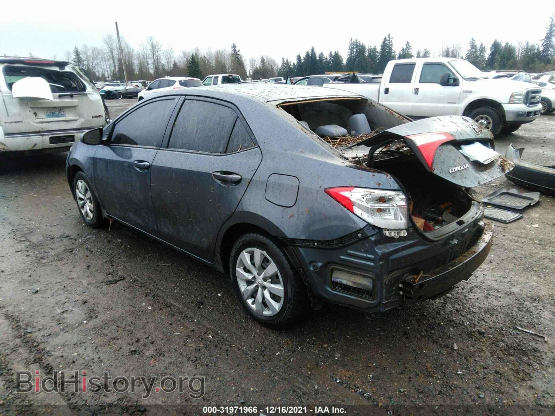 2014 TOYOTA COROLLA - VIN: 2T1BURHE2EC139125 - Фото 3