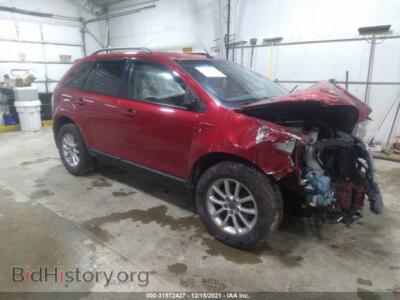 2010 Ford EDGE SEL, красный — VIN 2FMDK4JC8ABA44092, IAAI