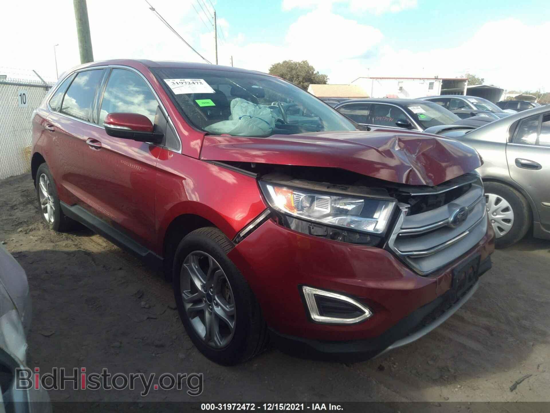 Фотография 2FMPK4K80GBB21778 - FORD EDGE 2016