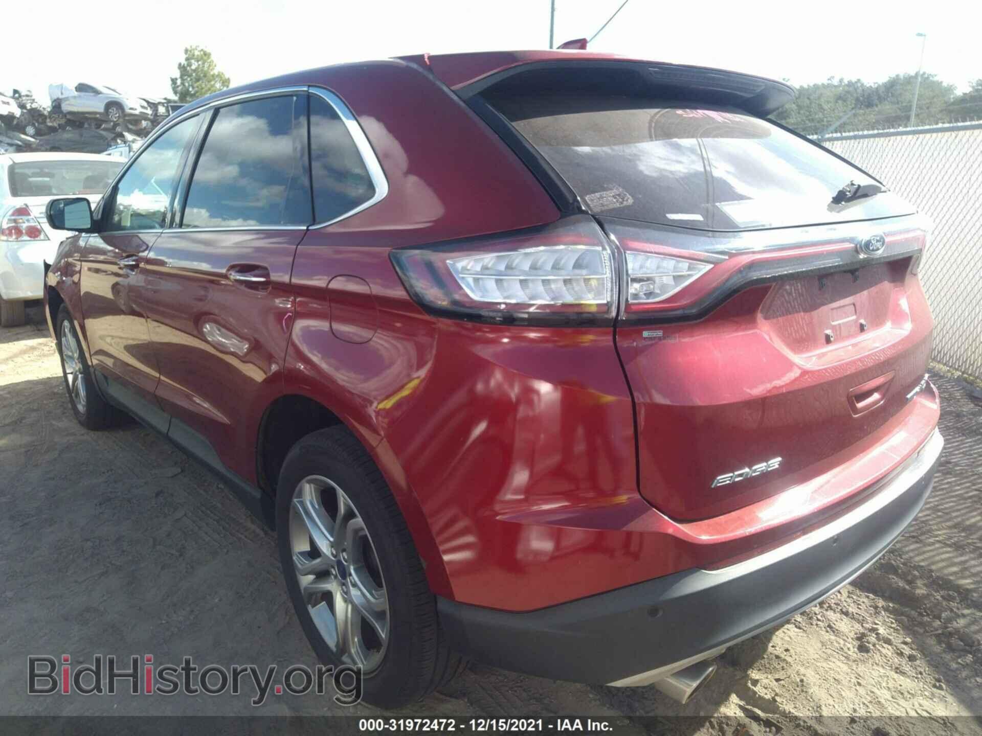 2016 FORD EDGE - VIN: 2FMPK4K80GBB21778 - Фото 3