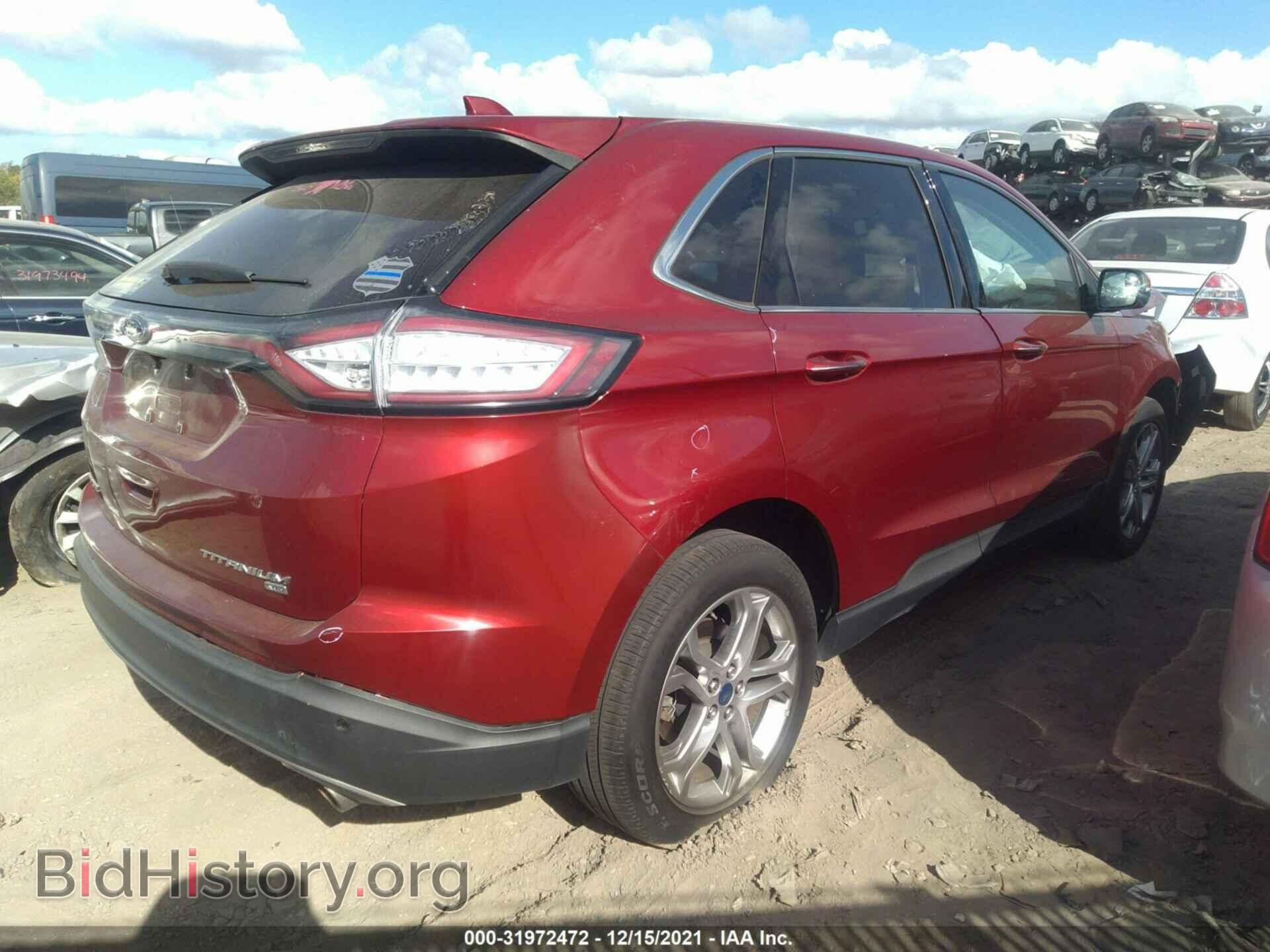 2016 FORD EDGE - VIN: 2FMPK4K80GBB21778 - Фото 4