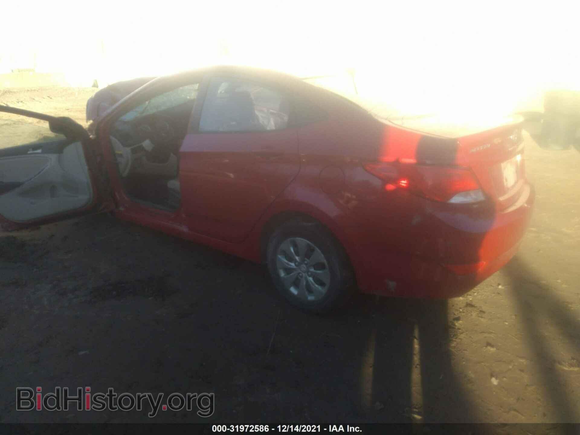 2017 HYUNDAI ACCENT - VIN: KMHCT4AE9HU345470 - Фото 3