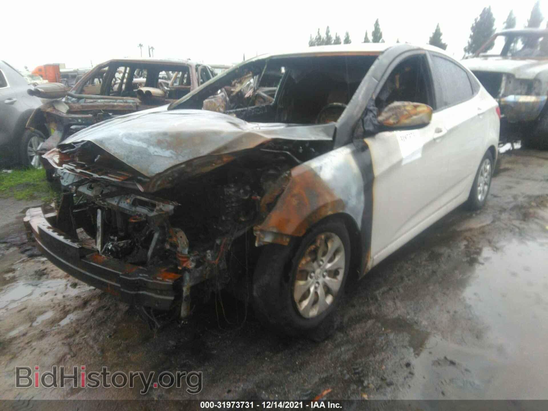 2016 HYUNDAI ACCENT - VIN: KMHCT4AE3GU964063 - Фото 2