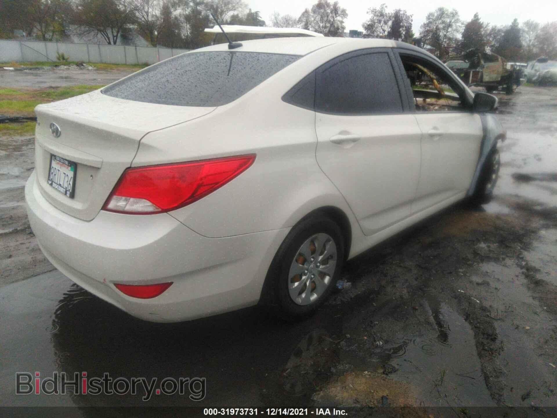 2016 HYUNDAI ACCENT - VIN: KMHCT4AE3GU964063 - Фото 4