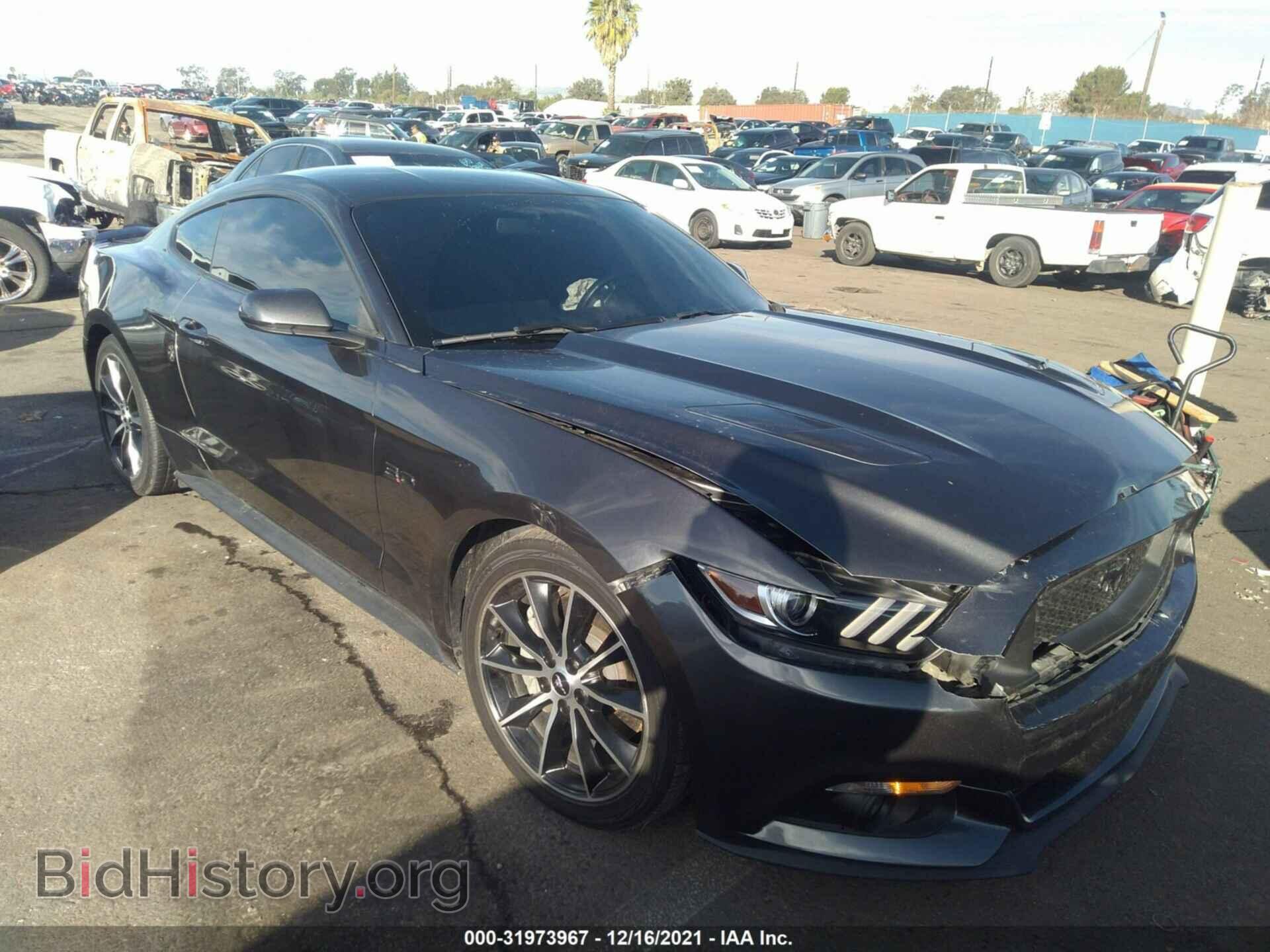 Photo 1FA6P8CF1G5221310 - FORD MUSTANG 2016
