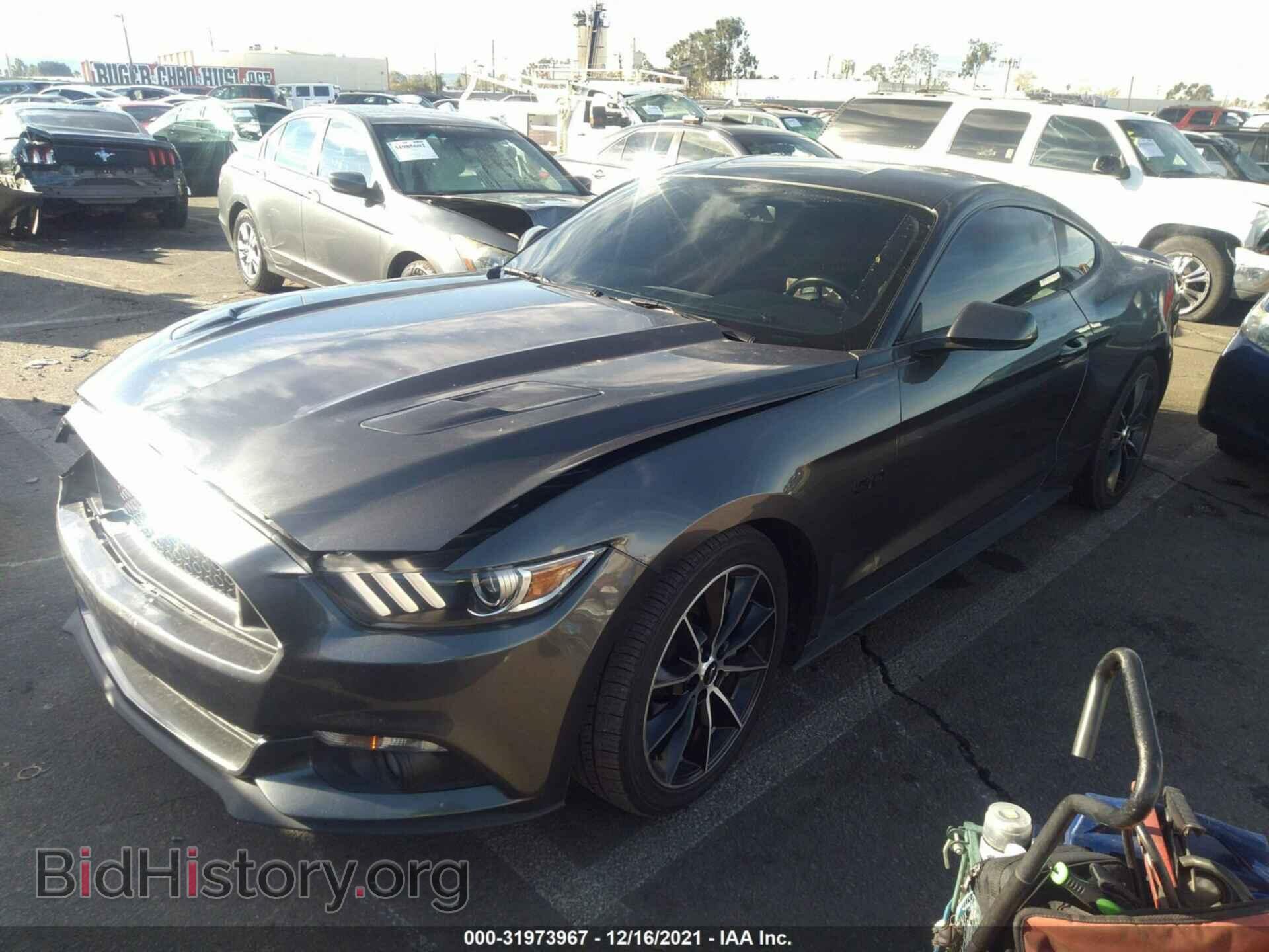 2016 FORD MUSTANG - VIN: 1FA6P8CF1G5221310 - Фото 2