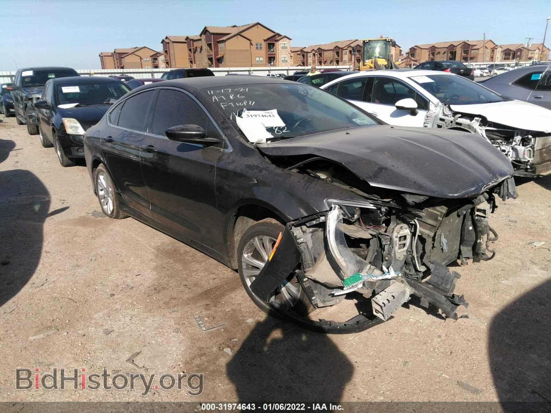 Фотография 1C3CCCAB8FN644884 - CHRYSLER 200 2015