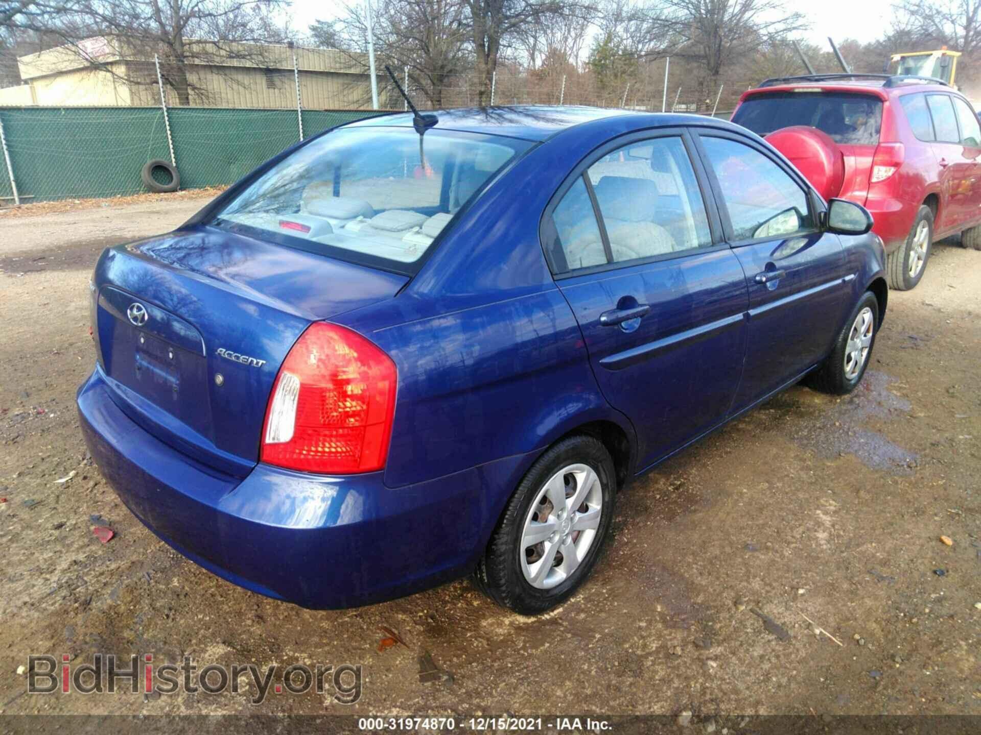 2009 HYUNDAI ACCENT - VIN: KMHCN46C59U300464 - Фото 4