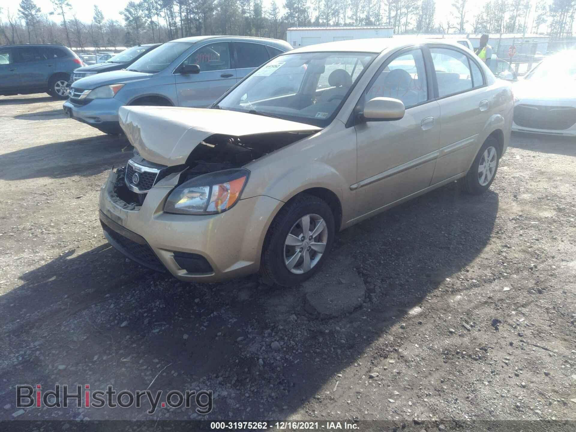 2011 KIA RIO - VIN: KNADH4A36B6944702 - Фото 2