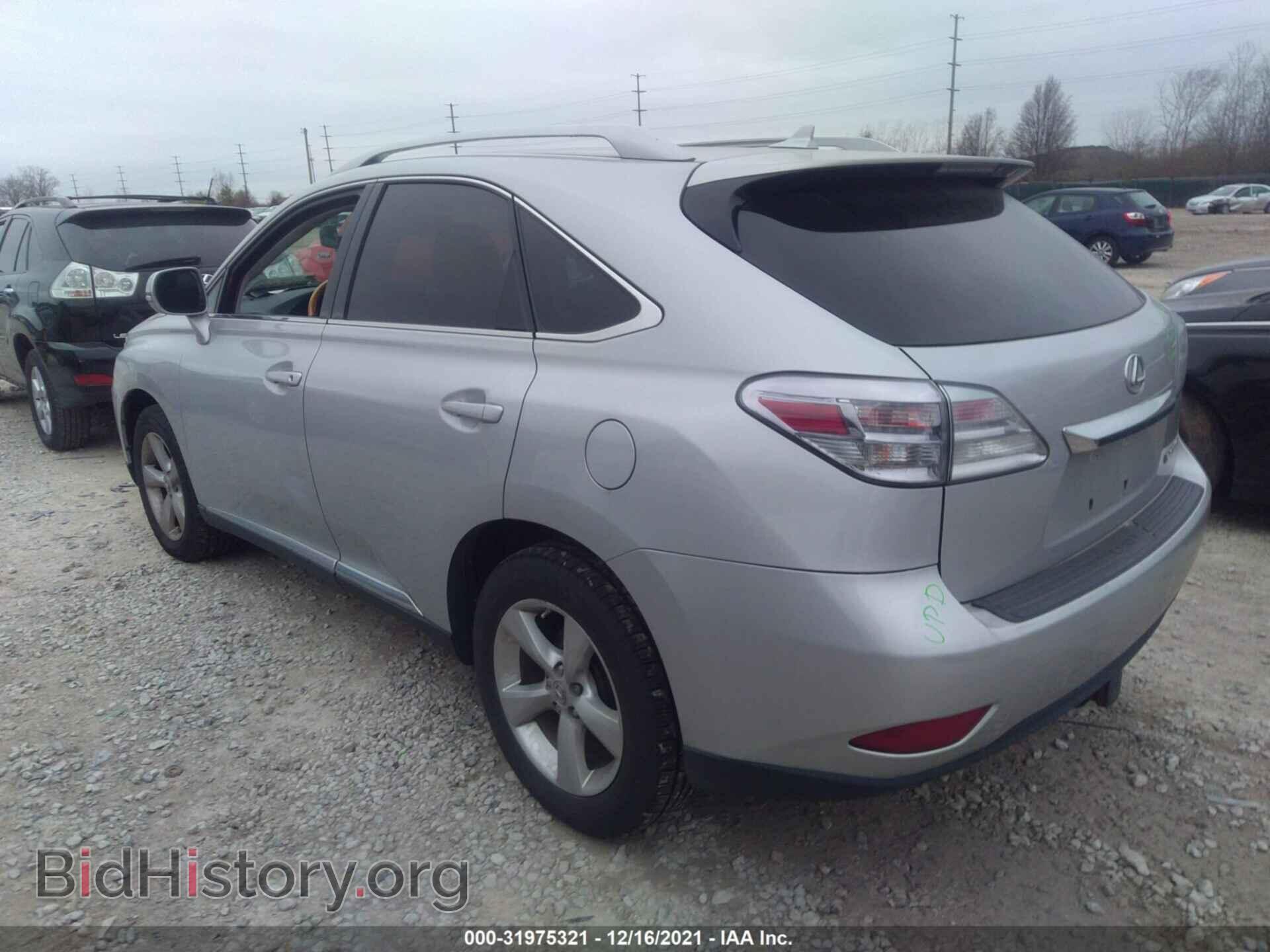 2011 LEXUS RX 350 - VIN: 2T2BK1BA3BC089050 - Фото 3
