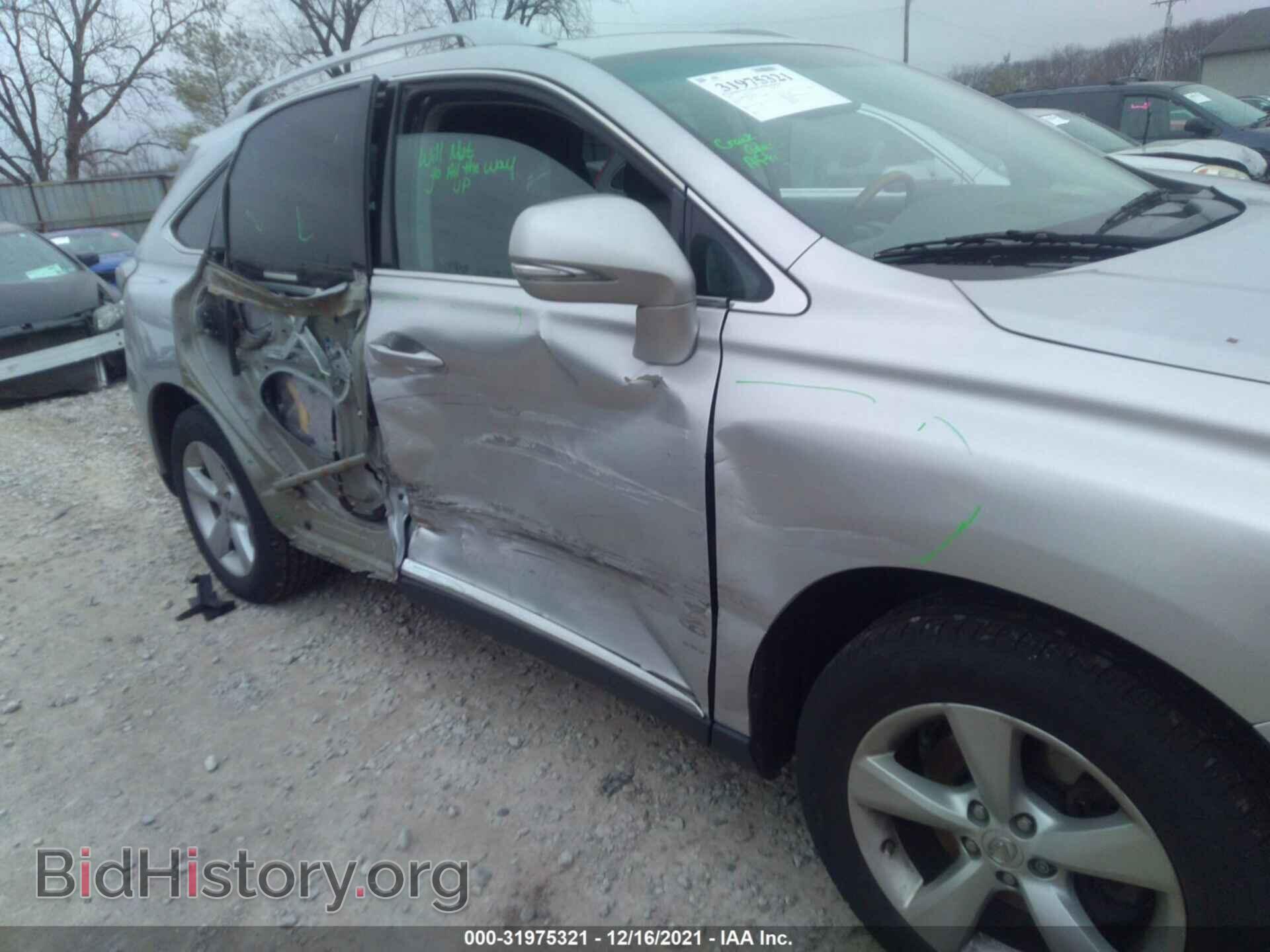 2011 LEXUS RX 350 - VIN: 2T2BK1BA3BC089050 - Фото 6